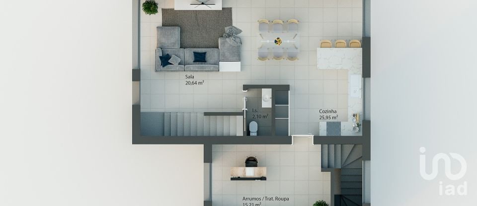 Lodge T3 in Atouguia da Baleia of 125 m²