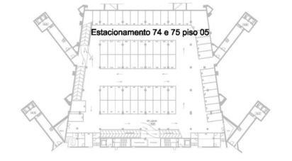 Parking/garage/box à São Martinho de 12 m²