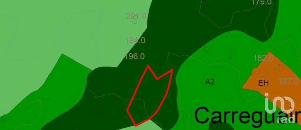 Terreno em Carregueiros de 10 500 m²