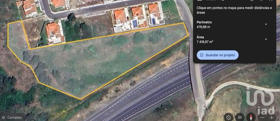 Terreno rústico em Olho Marinho de 7 404 m²