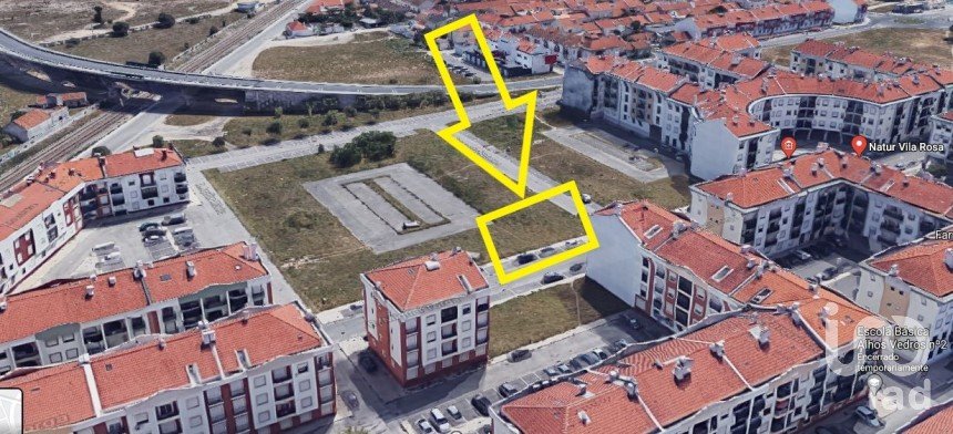Terreno para construção em Alhos Vedros de 221 m²
