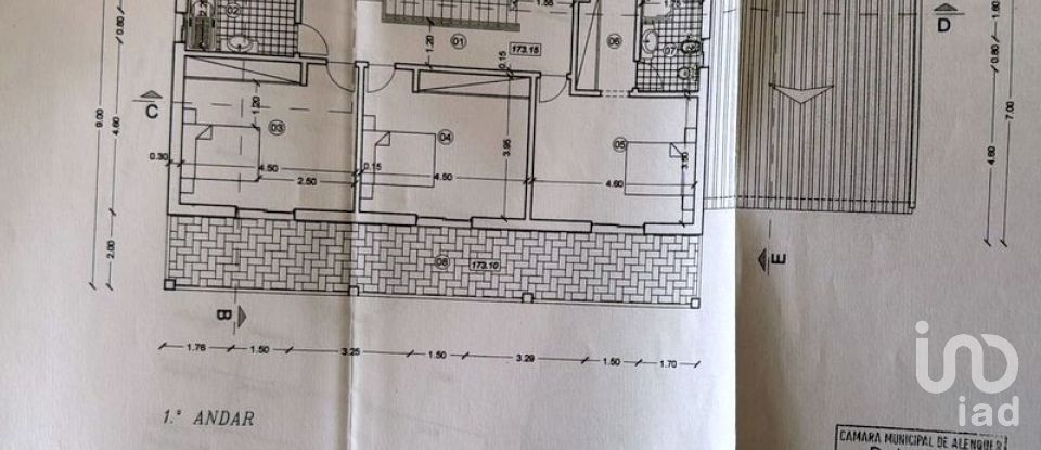 Moradia T4 em Aldeia Galega da Merceana e Aldeia Gavinha de 294 m²