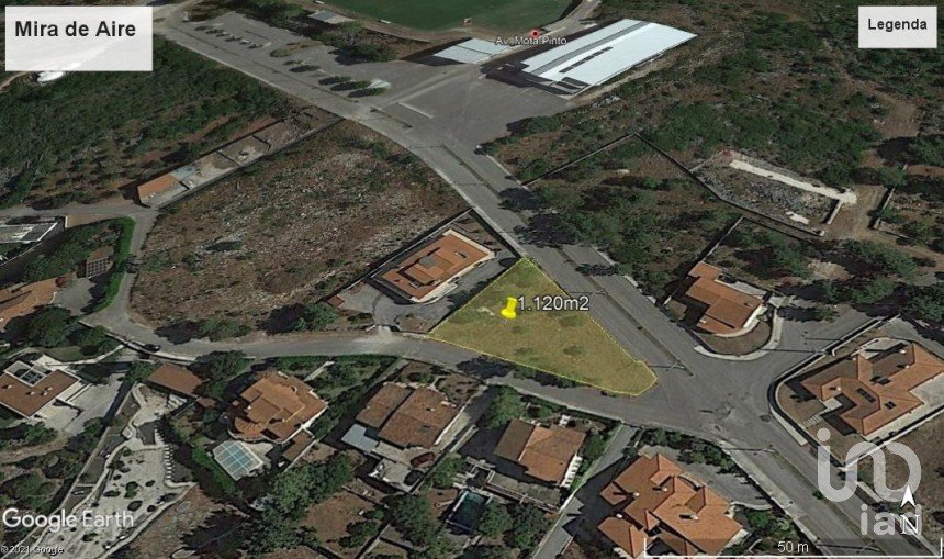 Land in Mira de Aire of 1,120 m²