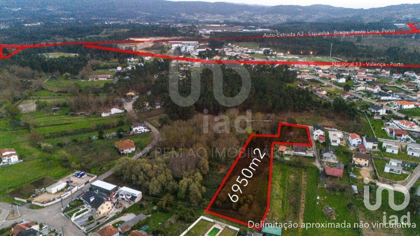 Terreno em São Pedro da Torre de 6 950 m²