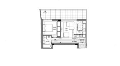 Appartement T1 à Espinho de 60 m²