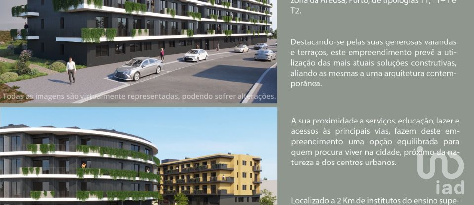 Apartment T2 in Rio Tinto of 80 m²