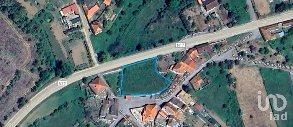 Terreno urbano em Poiares (Santo André) de 1 490 m²