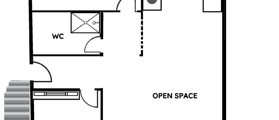 Apartamento T2 em Cedofeita, Santo Ildefonso, Sé, Miragaia, São Nicolau e Vitória de 92 m²