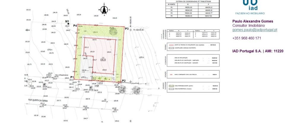 Casa T3 em Santa Maria, São Pedro E Matacães de 216 m²