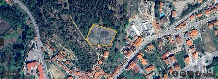Building plot in Miranda do Corvo of 3,860 m²