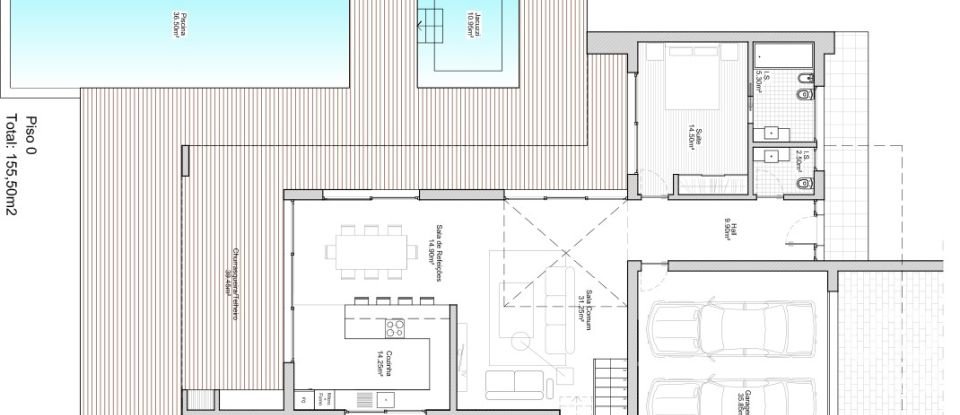 Lodge T3 in Famalicão of 328 m²