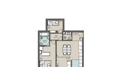 Appartement T2 à Águas Santas de 68 m²