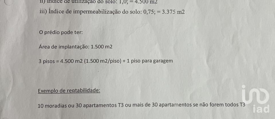 Building plot in Cristelos, Boim e Ordem of 5,036 m²