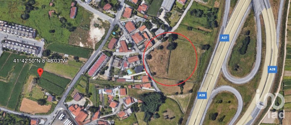 Terreno urbano em Viana do Castelo (Santa Maria Maior e Monserrate) e Meadela de 8 280 m²