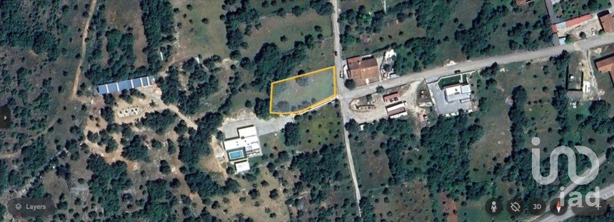 Building land in Cumeeira of 1,480 m²
