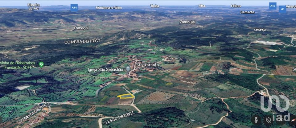 Farm land in Alvorge of 1,250 m²