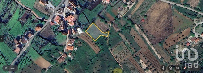 Terrain agricole à São Miguel, Santa Eufémia e Rabaçal de 1 350 m²