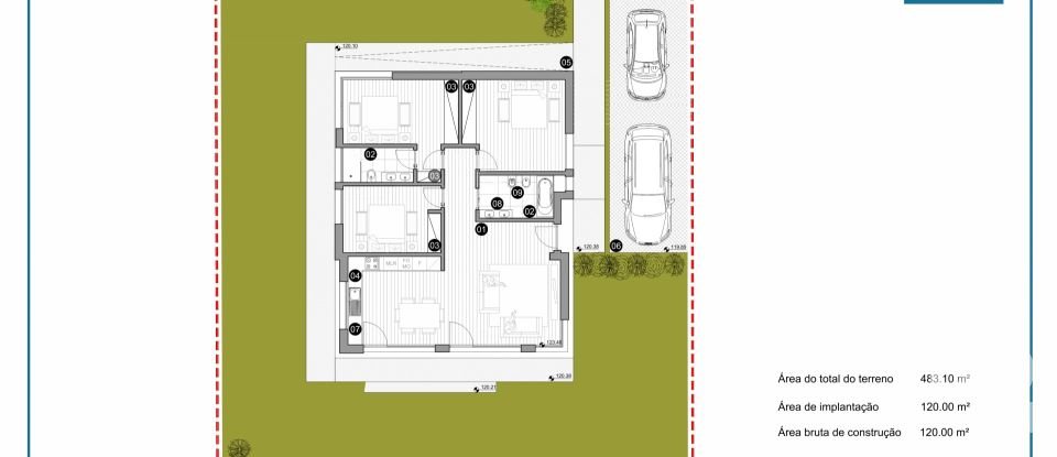 Casa / Villa T3 em Lourinhã e Atalaia de 120 m²
