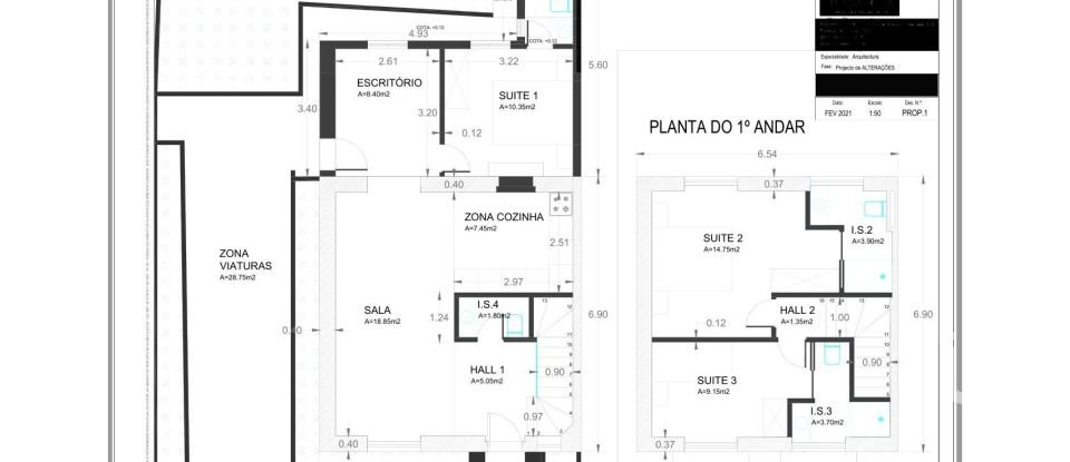 Casa / Villa T3 em Campolide de 104 m²