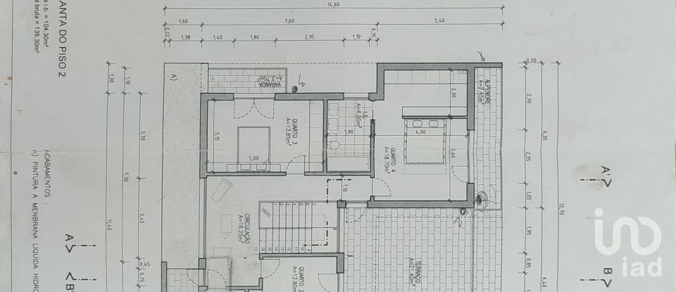 Habitação T4 em Parceiros e Azoia de 230 m²
