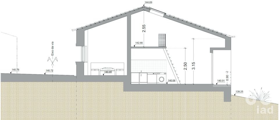 Casa de Campo T1 em Carregueiros de 40 m²