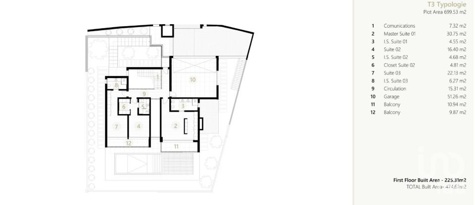 Maison T3 à Calheta de 324 m²