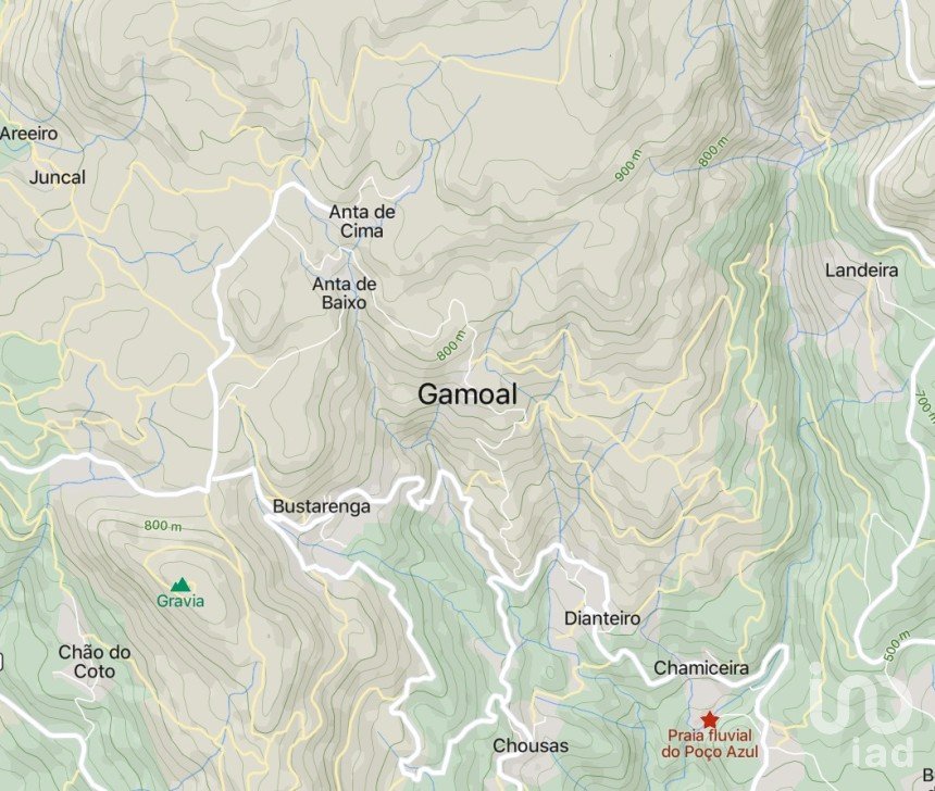 Terrain à Santa Cruz da Trapa e São Cristóvão de Lafões de 4 950 m²