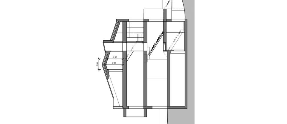 Terrain à Vila nova da telha de 264 m²