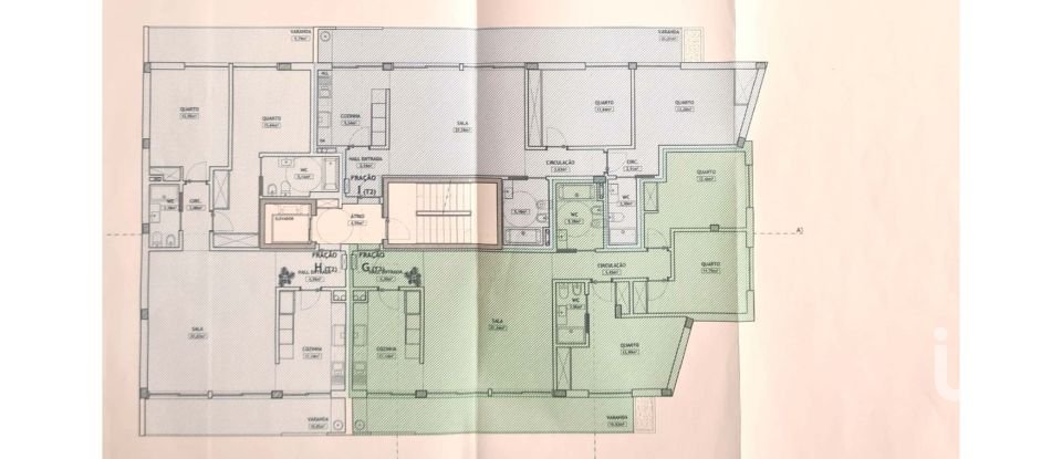 Appartement T3 à Marrazes e Barosa de 117 m²