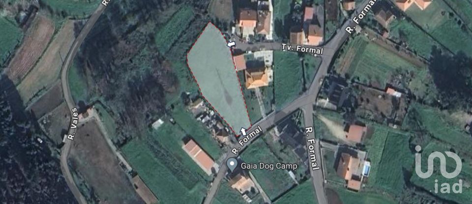 Farm land in Sandim, Olival, Lever e Crestuma of 2,200 m²