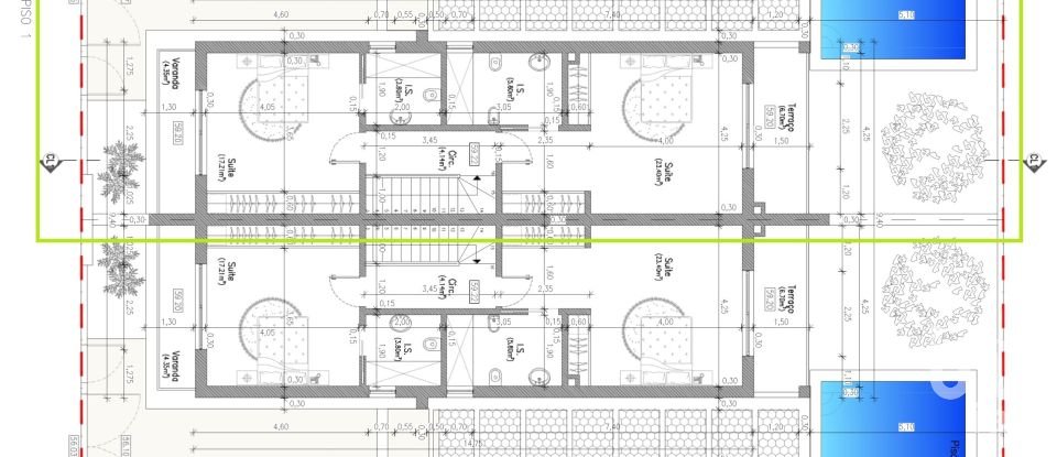 Maison T3 à Fernão Ferro de 162 m²