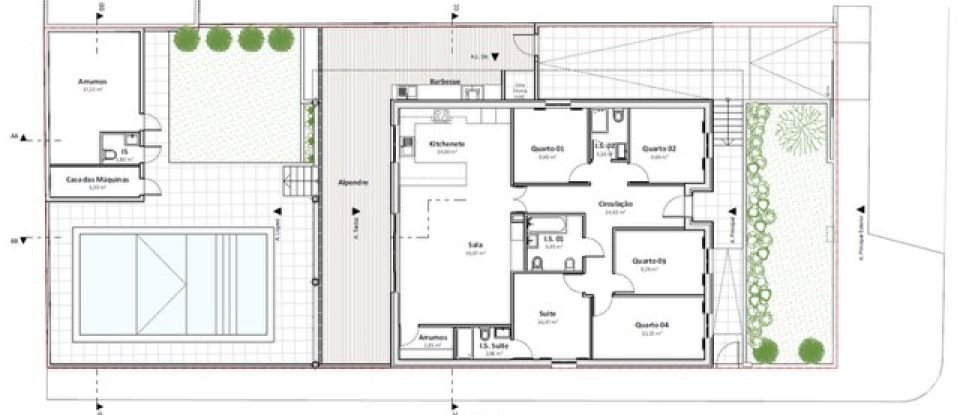 Land in Terena (São Pedro) of 440 m²
