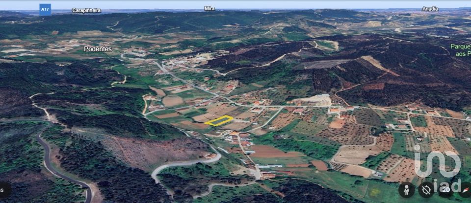 Terrain agricole à Podentes de 1 117 m²