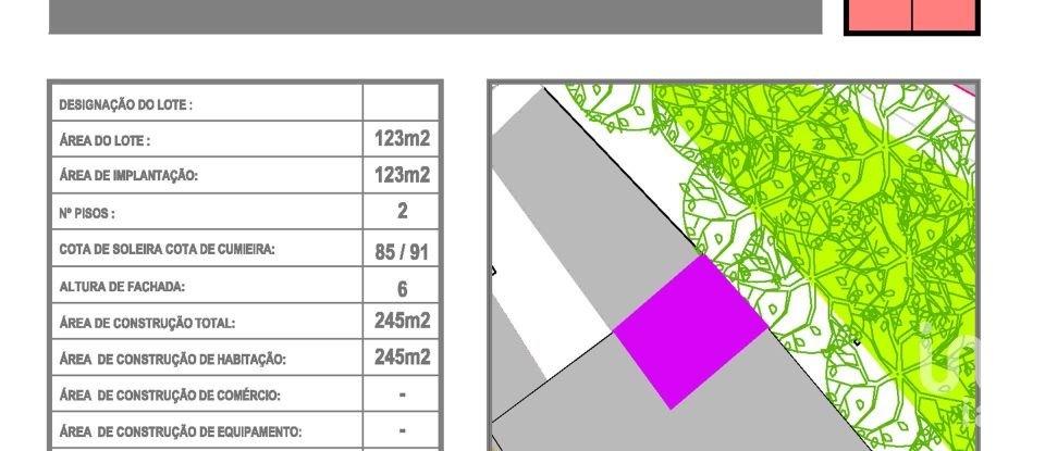 Terrain à bâtir à São Domingos De Benfica de 275 m²