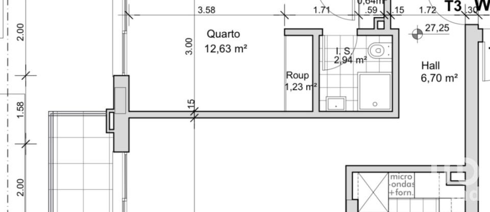 Apartamento T3 em Conceição e Cabanas de Tavira de 165 m²