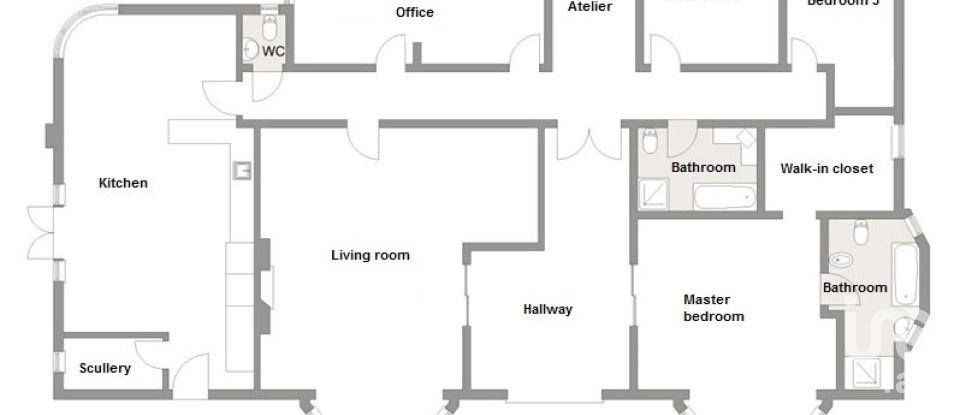 Maison rustique T5 à Silves de 230 m²