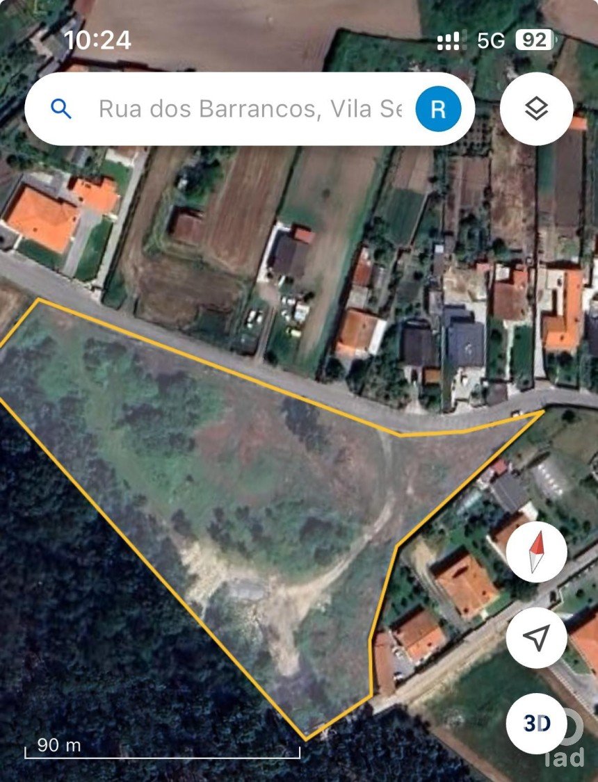 Terrain à Vila Seca de 11 818 m²