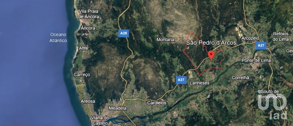 Terrain agricole à São Pedro D'Arcos de 660 m²