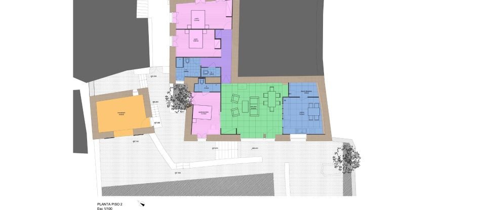 Maison de village T4 à Gouviães e Ucanha de 319 m²