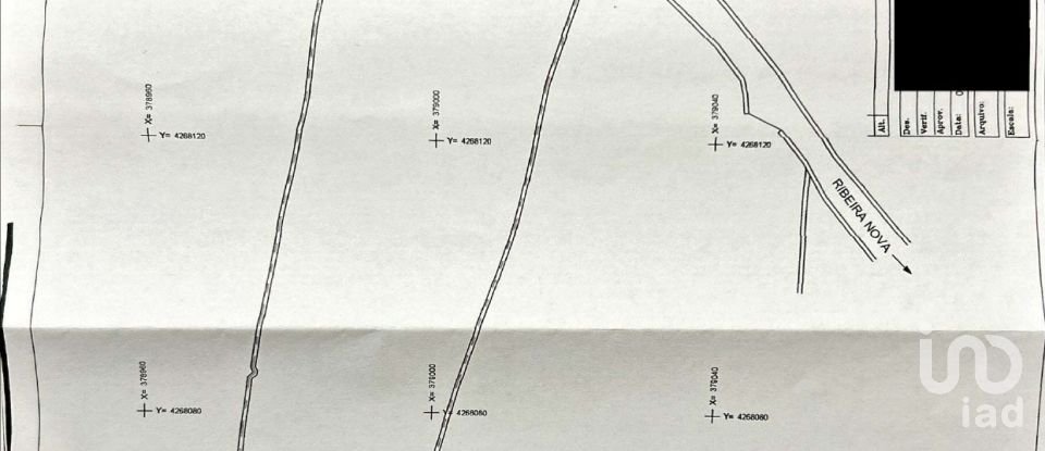 Terrain à Santa Luzia de 2 914 m²
