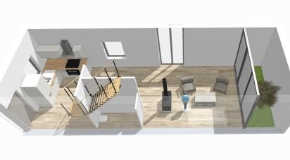 Maison de ville T2 à Faro (Sé e São Pedro) de 100 m²