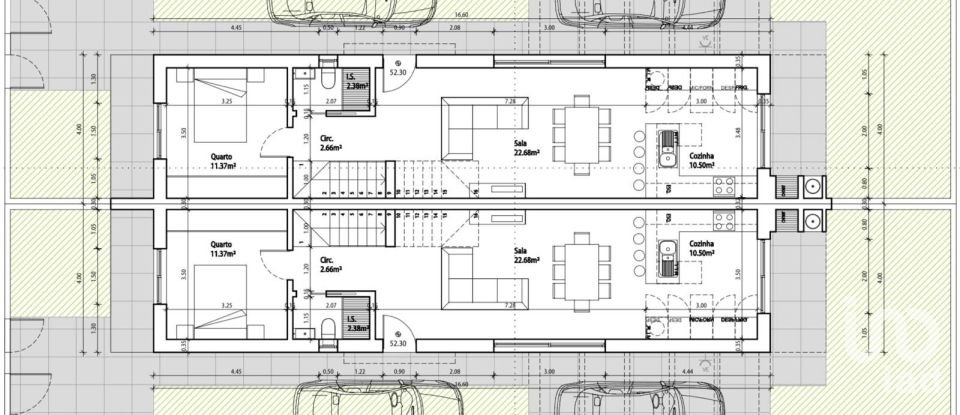Casa T3 em Fernão Ferro de 140 m²