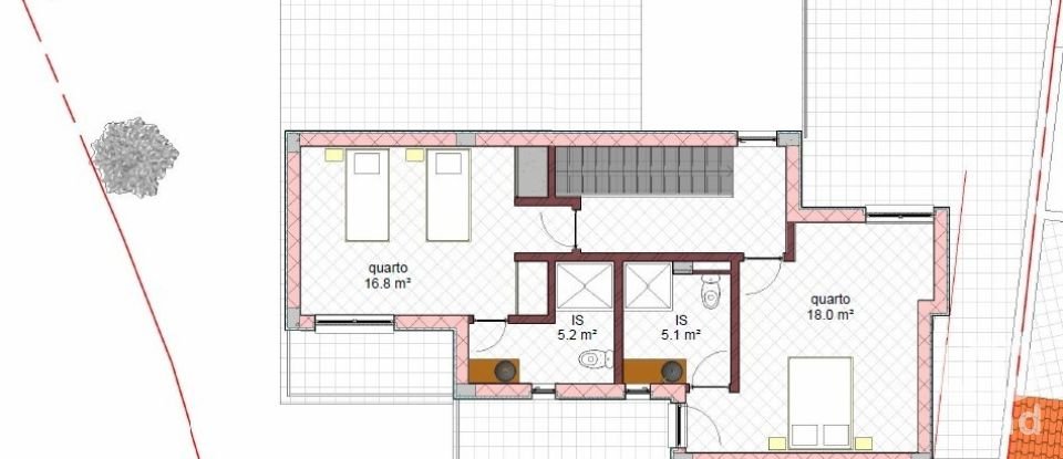 Maison T3 à Silveira de 190 m²
