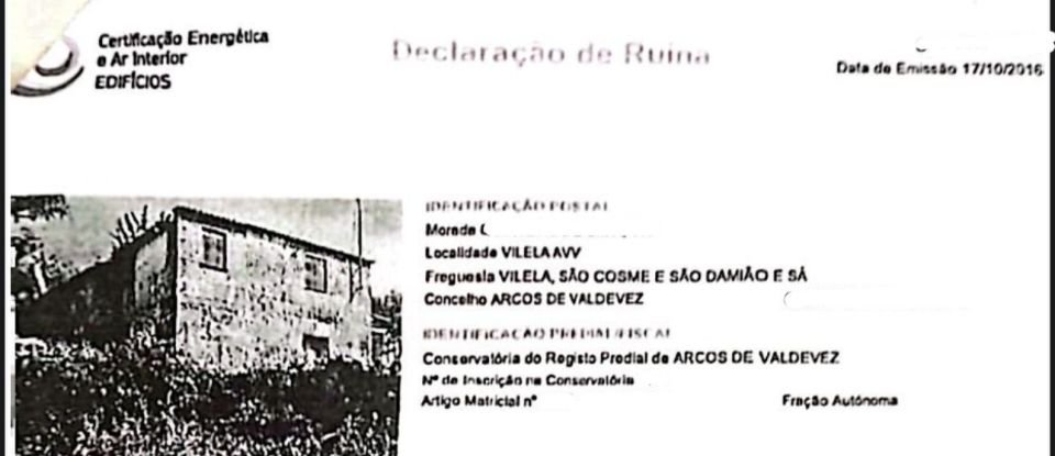 Moradia T3 em Vilela, São Cosme e São Damião e Sá de 597 m²