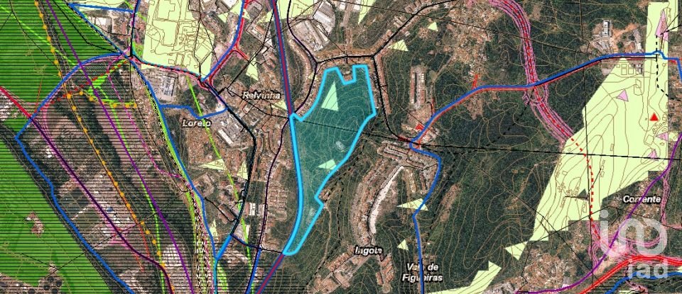 Terreno urbano em Eiras E São Paulo De Frades de 15 300 m²