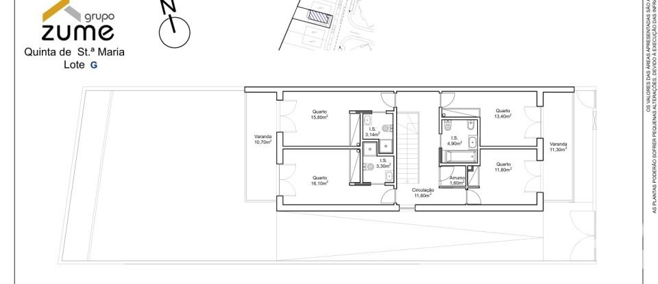 Moradia T4 em Tavarede de 174 m²