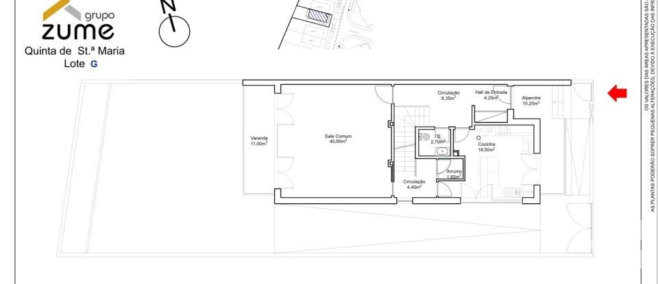Moradia T4 em Tavarede de 174 m²