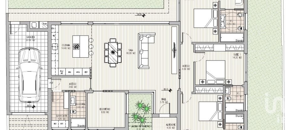 Moradia T4 em Azeitão (São Lourenço e São Simão) de 142 m²