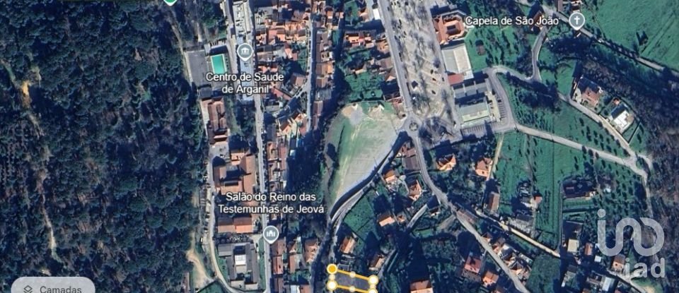 Terreno urbano em Arganil de 738 m²