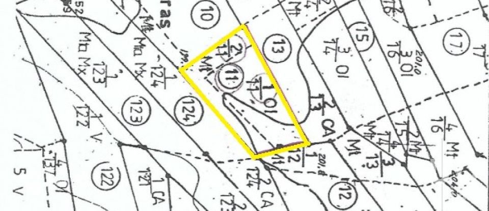 Terreno em Areias e Pias de 1 440 m²